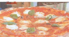 Desktop Screenshot of marcellopizzeria.com