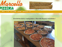Tablet Screenshot of marcellopizzeria.hu